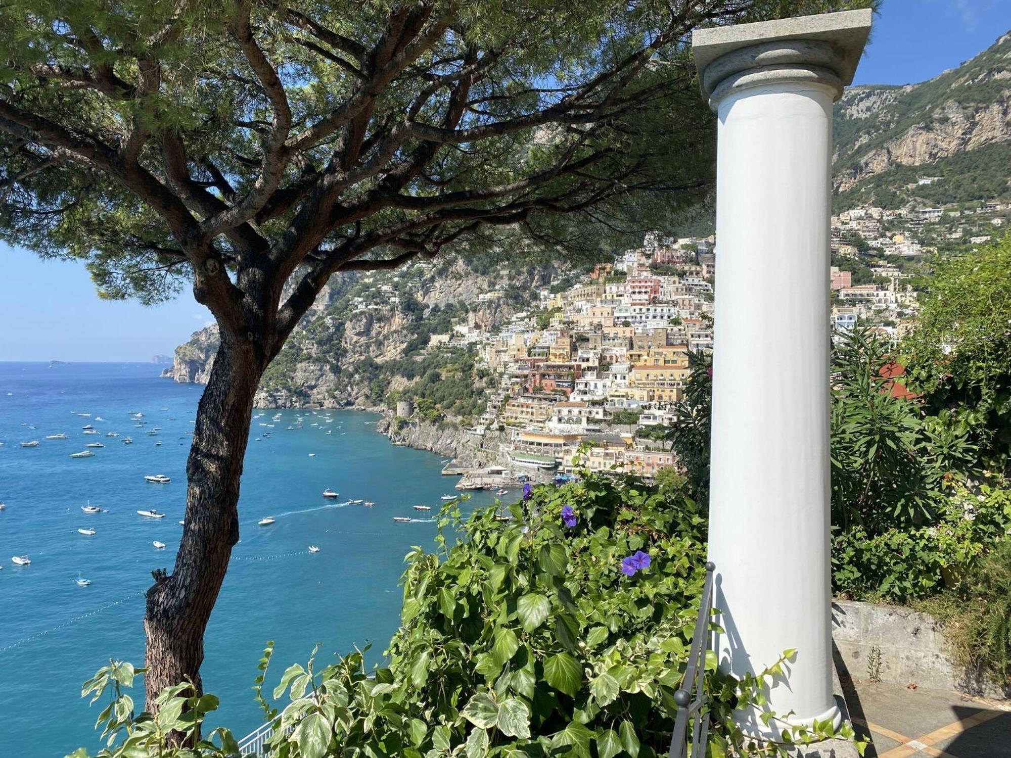 Torre Sponda - Casa Grande, Private Beach Positano Exteriér fotografie