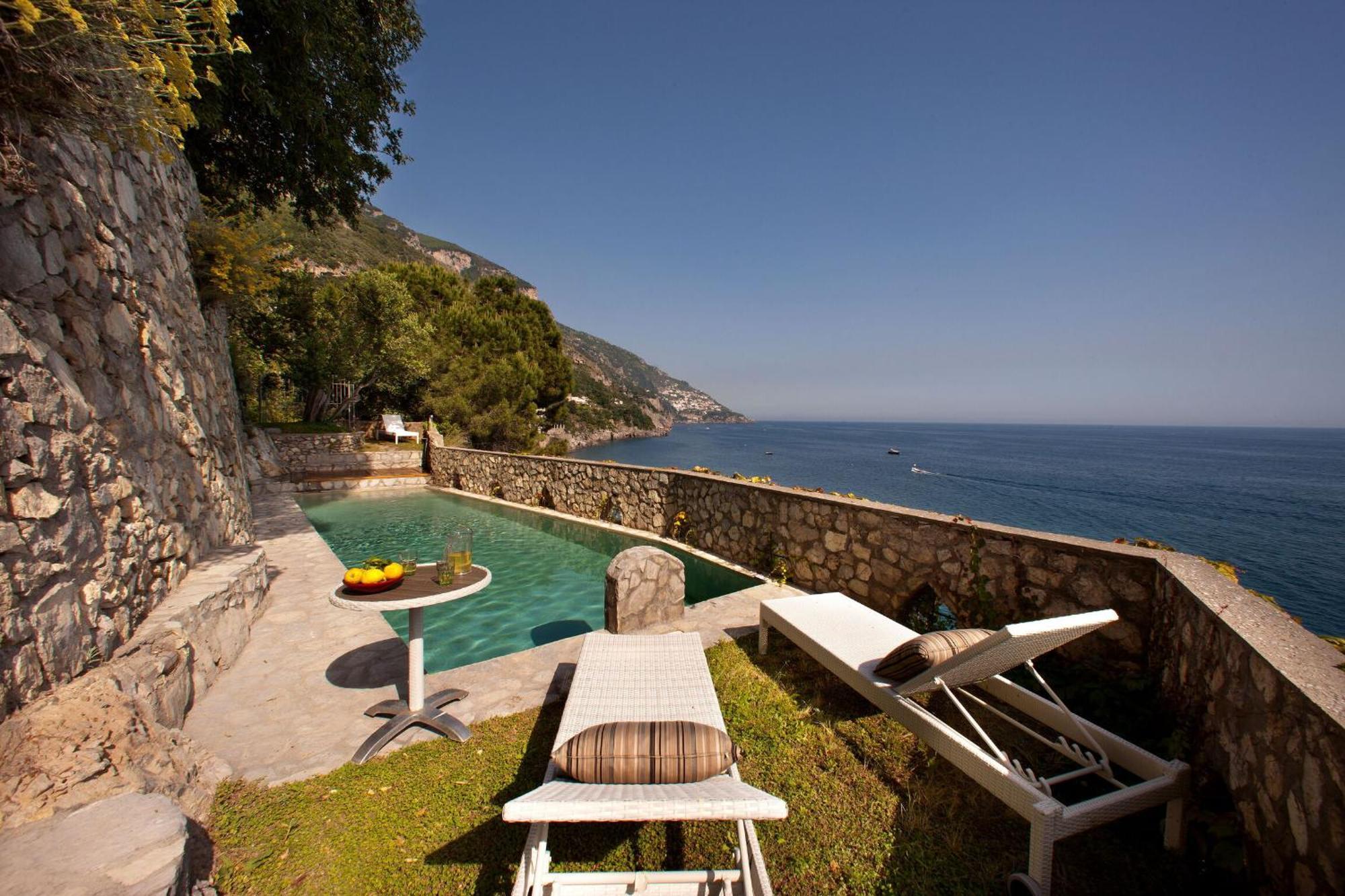 Torre Sponda - Casa Grande, Private Beach Positano Exteriér fotografie
